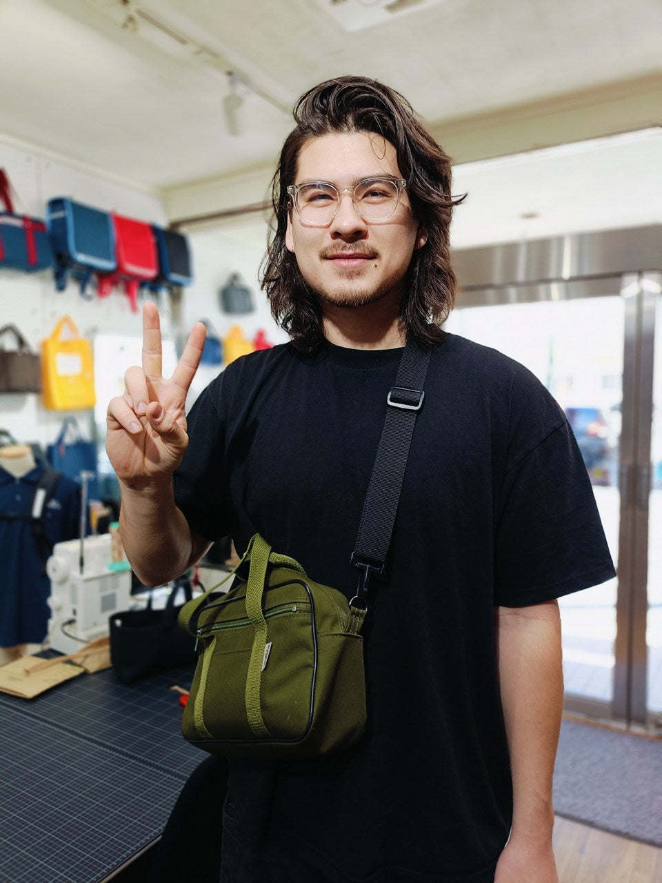 Miniスクバのショルダーバッグ(送料込み)